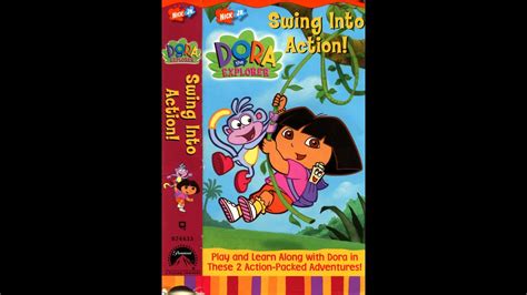 dora the explorer swing into action vhs|swing into action opening vidoevo.